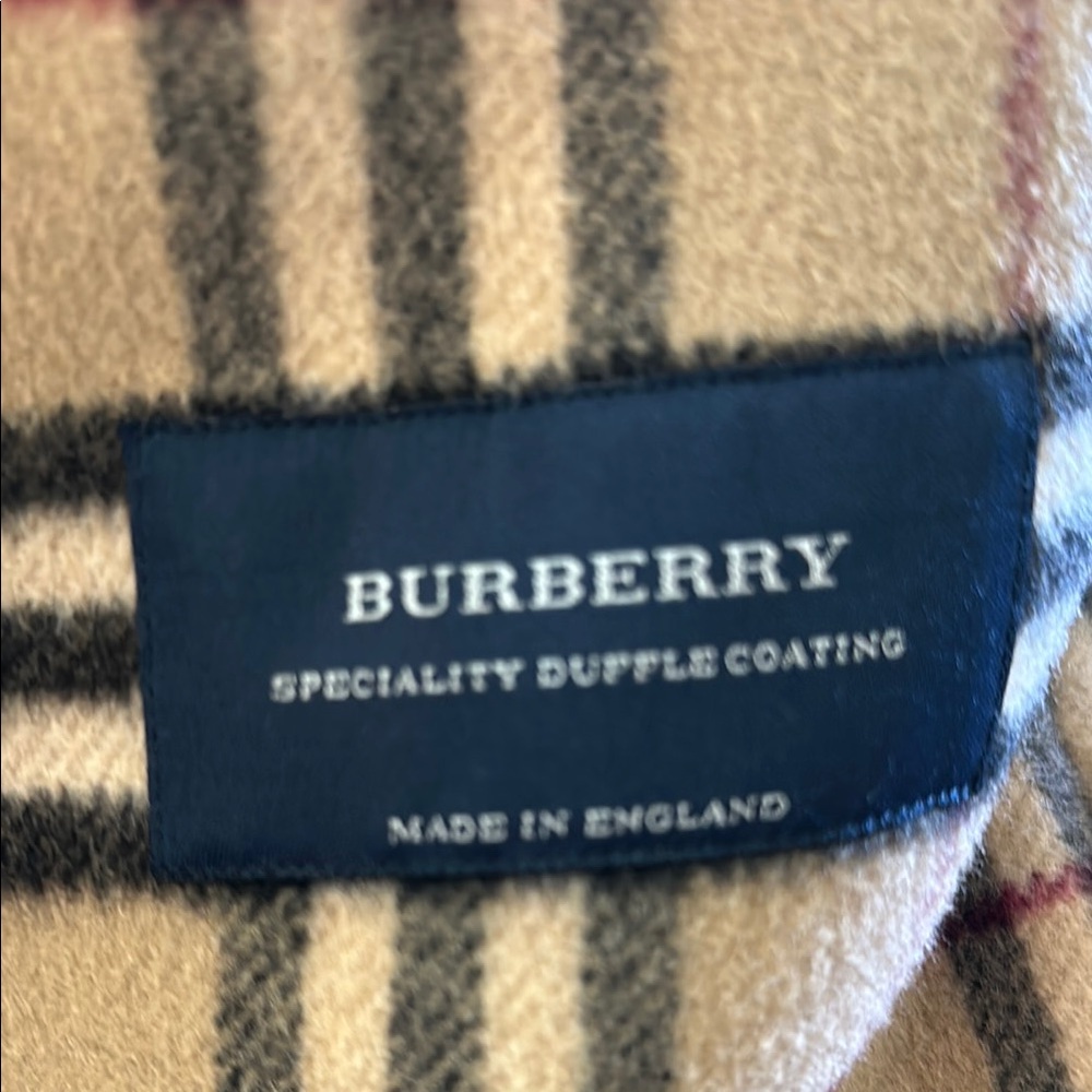 Burberry Tan Duffle Coat - Picture 6 of 6
